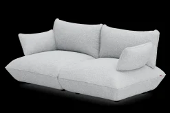 Sumo Sofa Medium Boucle Light Grey Melange Canapé modulaire d’intérieur, 210.5x108x90 cm
