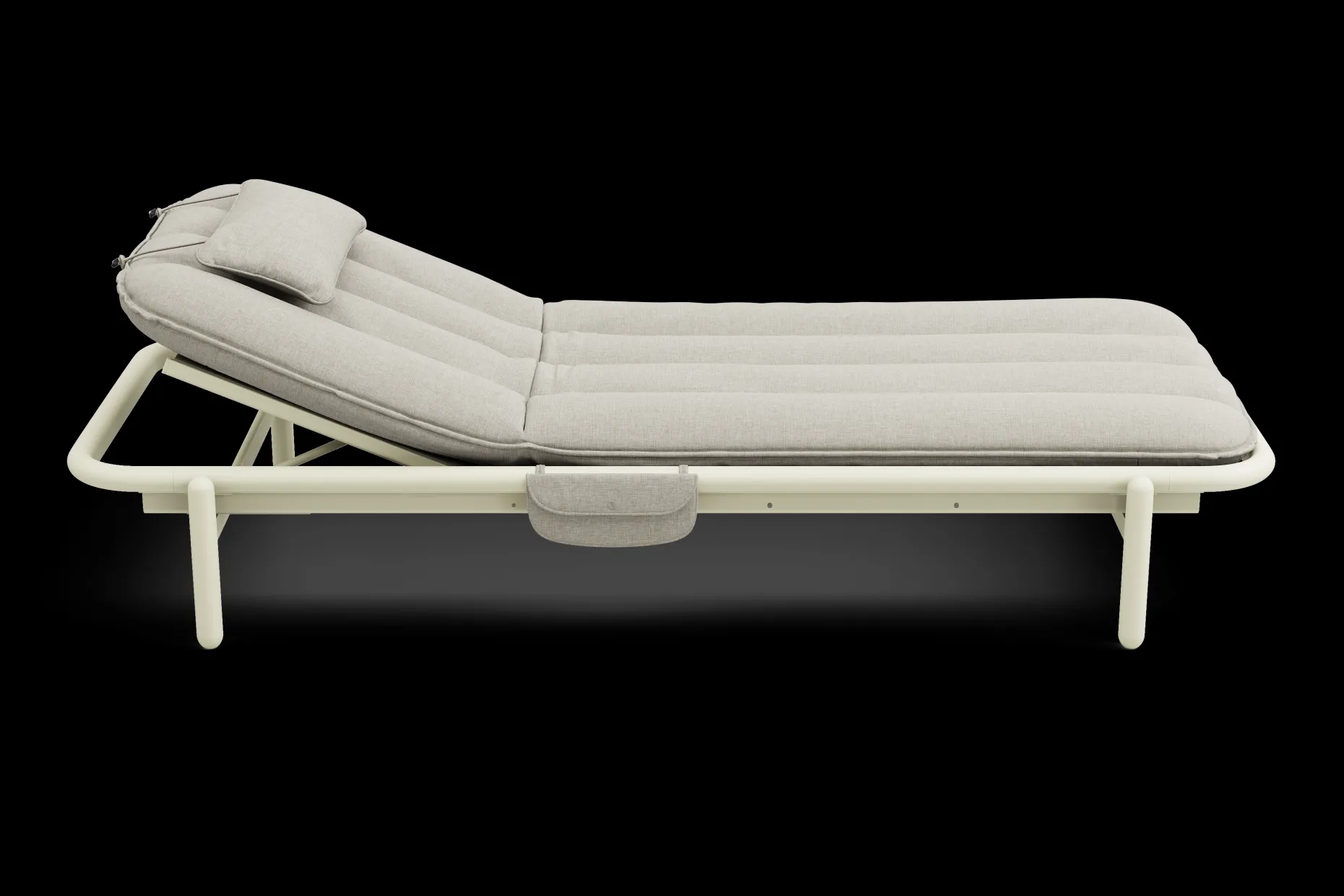 Sunbun Daybed Daybed d’extérieur, beige, 212x97x39 cm