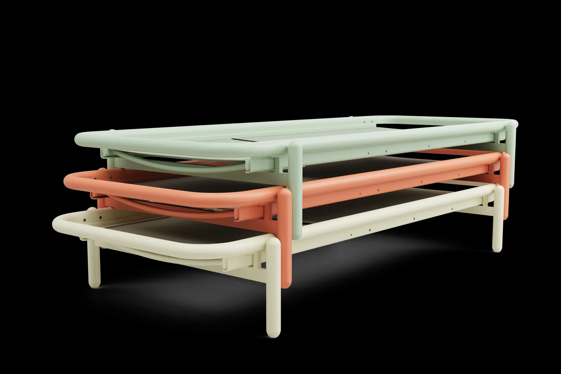 Sunbun Daybed Daybed d’extérieur, beige, 212x97x39 cm