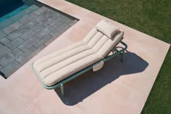 Sunbun Daybed Daybed d’extérieur, beige, 212x97x39 cm