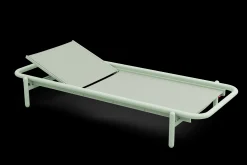 Sunbun Daybed Daybed d’extérieur, orange, 212x97x39 cm