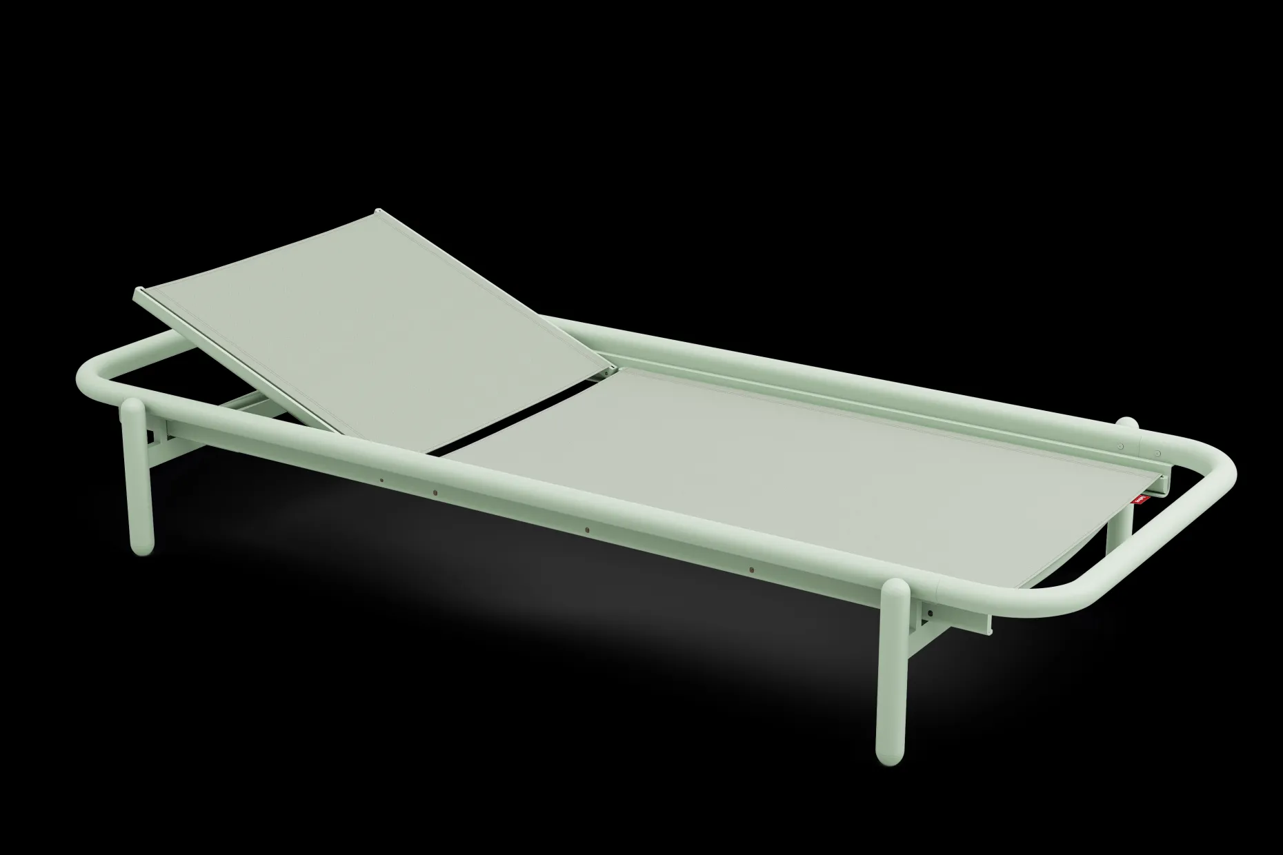 Sunbun Daybed Daybed d’extérieur, orange, 212x97x39 cm