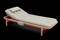 Sunbun Daybed Daybed d’extérieur, marron, 212x97x39 cm