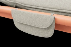 Sunbun Daybed Daybed d’extérieur, marron, 212x97x39 cm