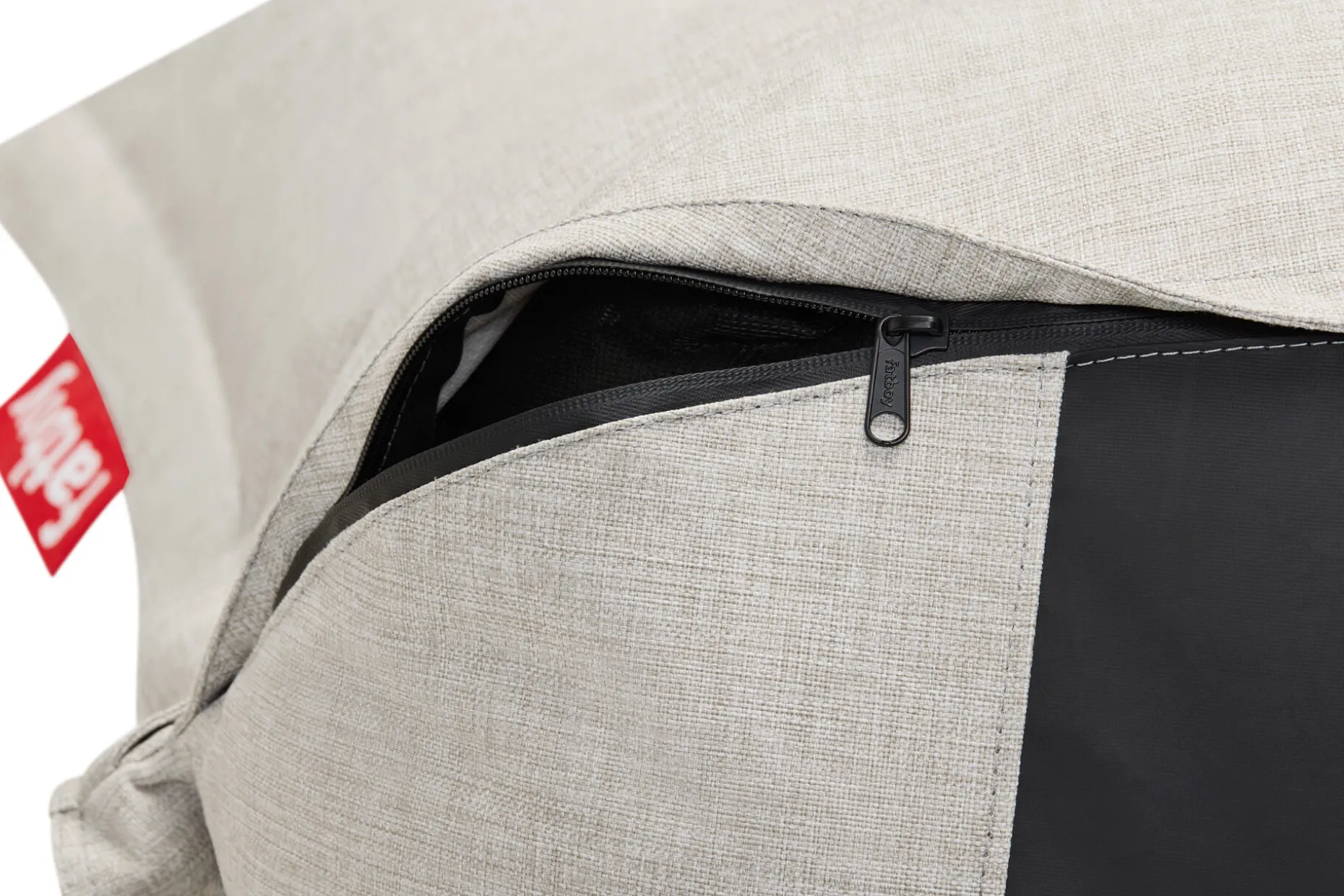 the BonBaron Outdoor Fauteuil lounge d’extérieur, gris, 120x120x75 cm