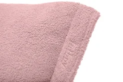 the BonBaron Sherpa Fauteuil lounge, rose, 120x120x75 cm
