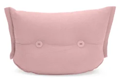 the BonBaron Sherpa Fauteuil lounge, rose, 120x120x75 cm