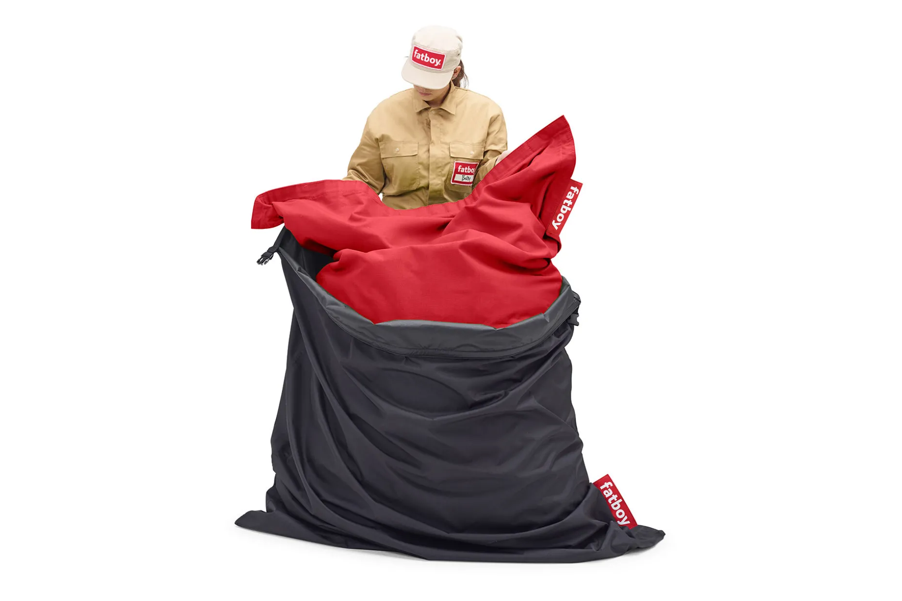 The Cover Up Housse de protection pour pouf, 144x160 cm