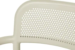 Toní Armchair Chaise de jardin avec accoudoirs, beige, 59.5x54.5x80.5 cm