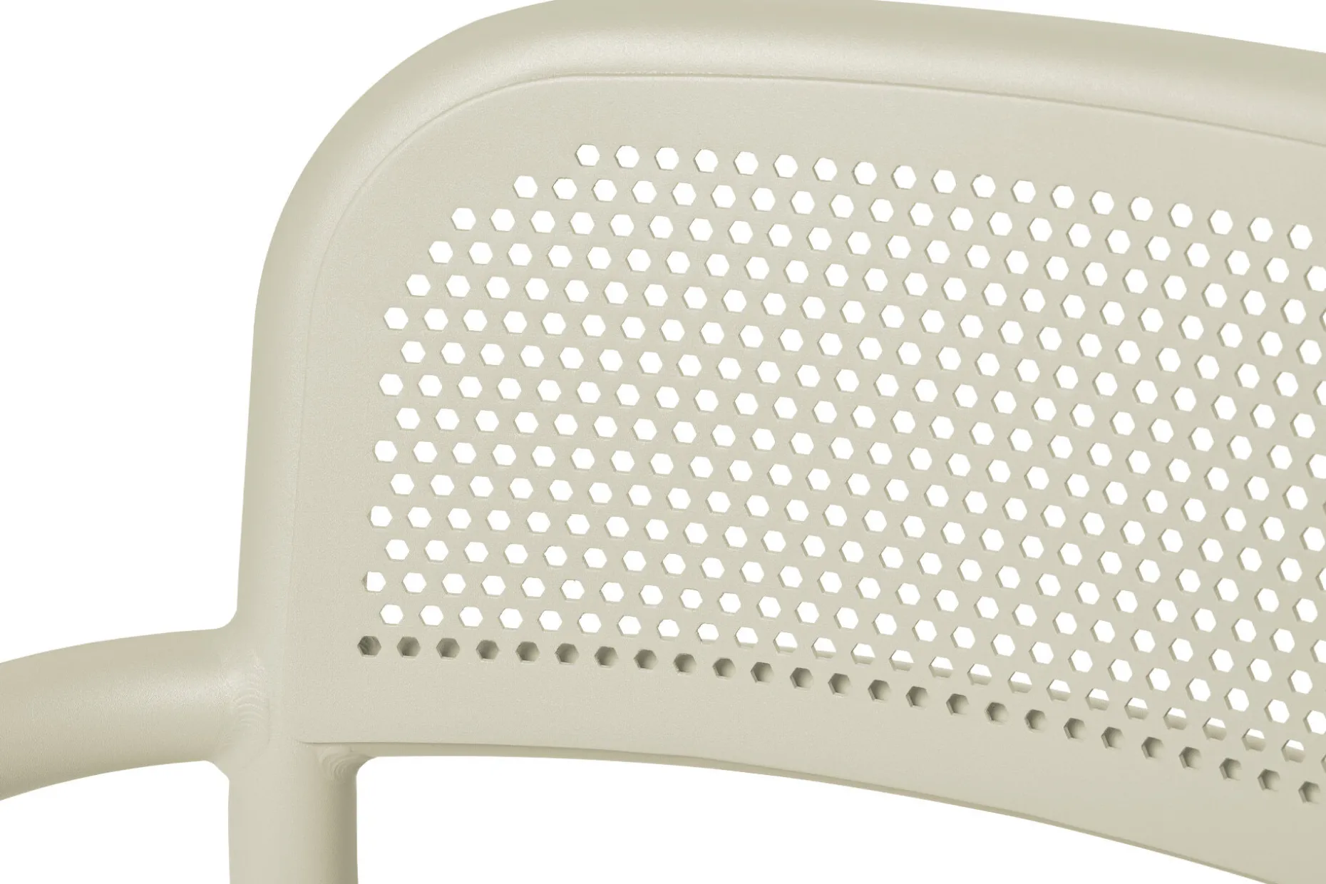 Toní Armchair Chaise de jardin avec accoudoirs, beige, 59.5x54.5x80.5 cm