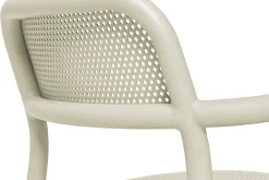 Toní Armchair Chaise de jardin avec accoudoirs, beige, 59.5x54.5x80.5 cm