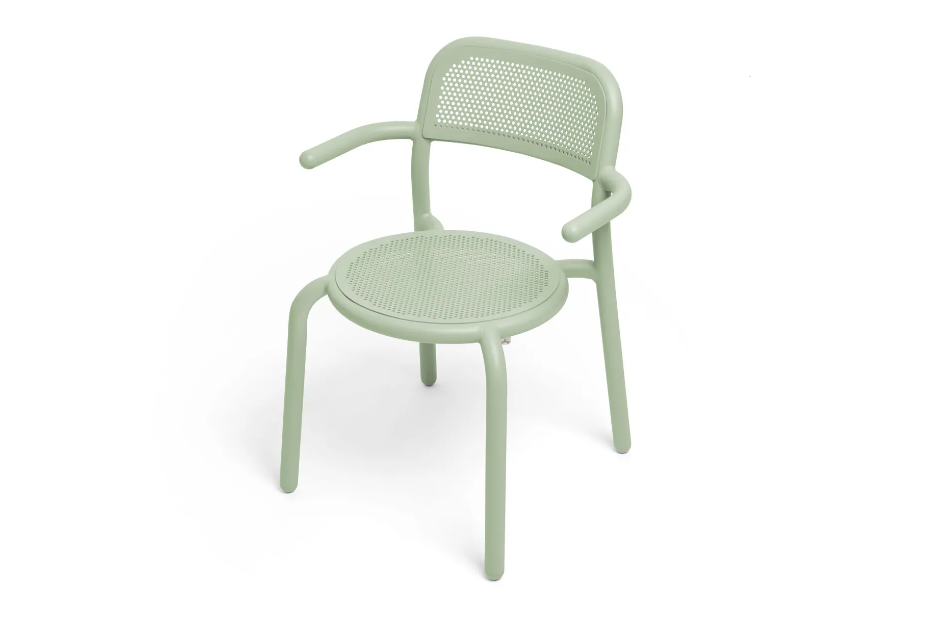 Toní Armchair Chaise de jardin avec accoudoirs, vert, 59.5x54.5x80.5 cm