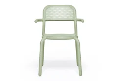 Toní Armchair Chaise de jardin avec accoudoirs, vert, 59.5x54.5x80.5 cm