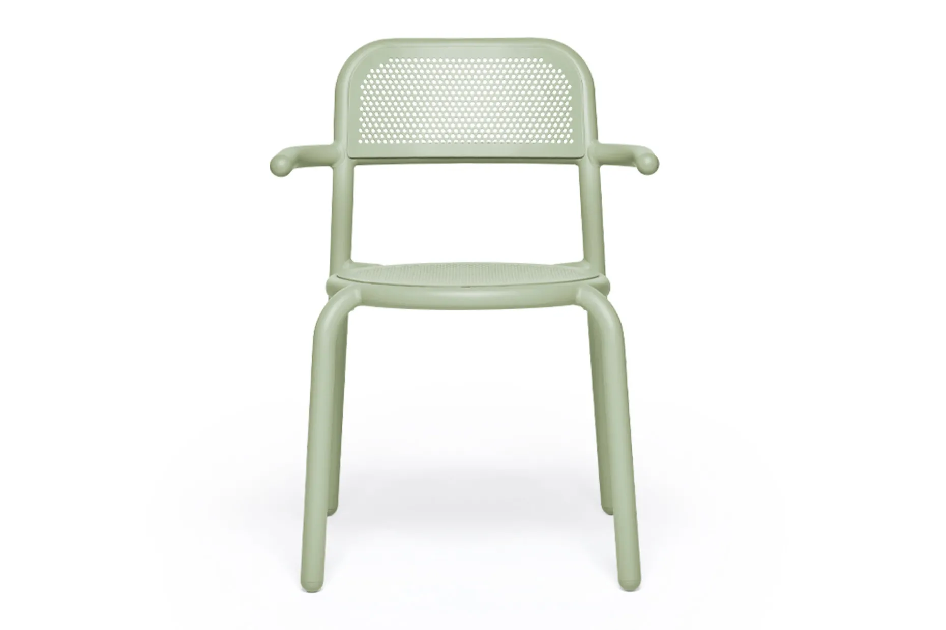 Toní Armchair Chaise de jardin avec accoudoirs, vert, 59.5x54.5x80.5 cm