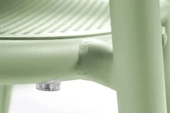 Toní Armchair Chaise de jardin avec accoudoirs, vert, 59.5x54.5x80.5 cm