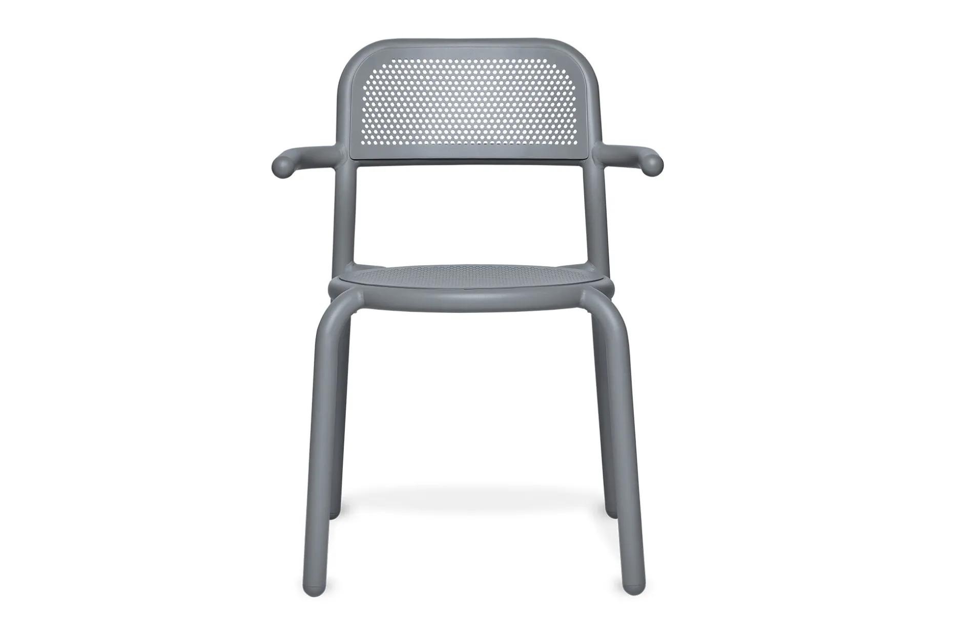 Toní Armchair Chaise de jardin avec accoudoirs, gris, 59.5x54.5x80.5 cm