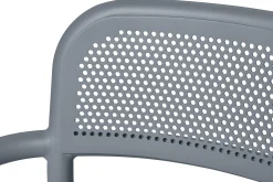 Toní Armchair Chaise de jardin avec accoudoirs, gris, 59.5x54.5x80.5 cm