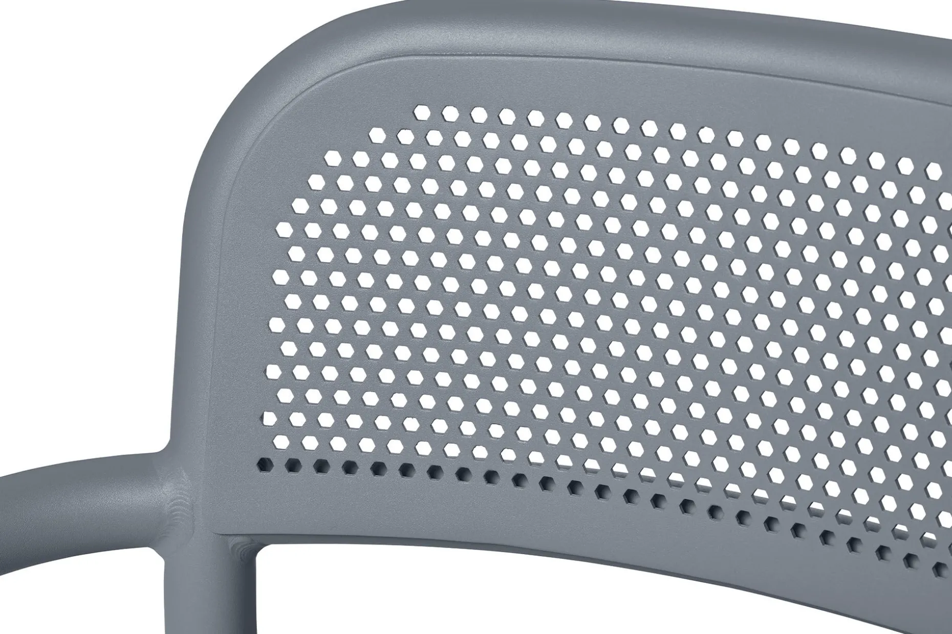 Toní Armchair Chaise de jardin avec accoudoirs, gris, 59.5x54.5x80.5 cm