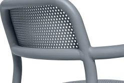 Toní Armchair Chaise de jardin avec accoudoirs, gris, 59.5x54.5x80.5 cm