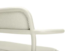 Toní Bankski Petit banc de jardin, beige, 124x53.5x79 cm