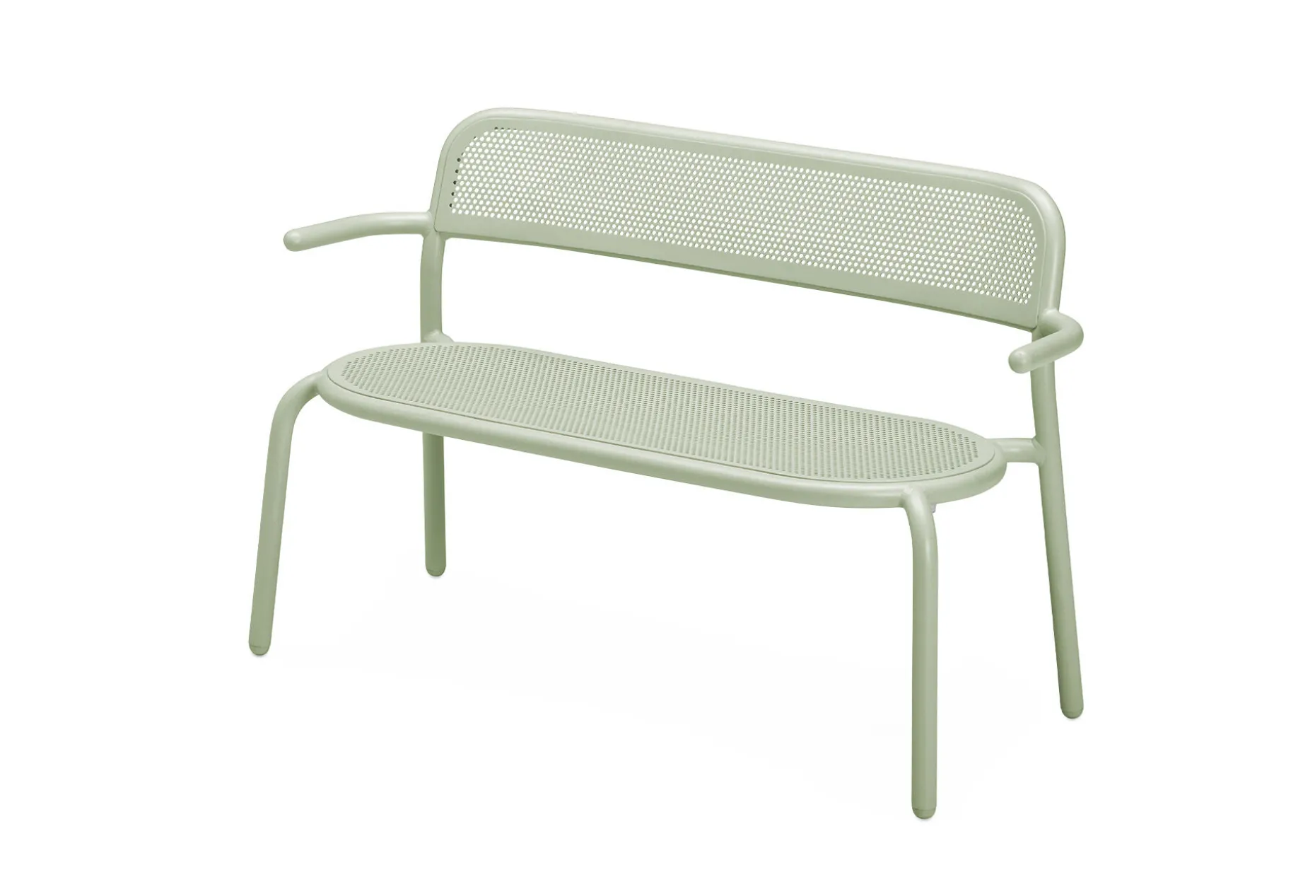 Toní Bankski Petit banc de jardin, vert, 124x53.5x79 cm