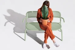Toní Bankski Petit banc de jardin, vert, 124x53.5x79 cm