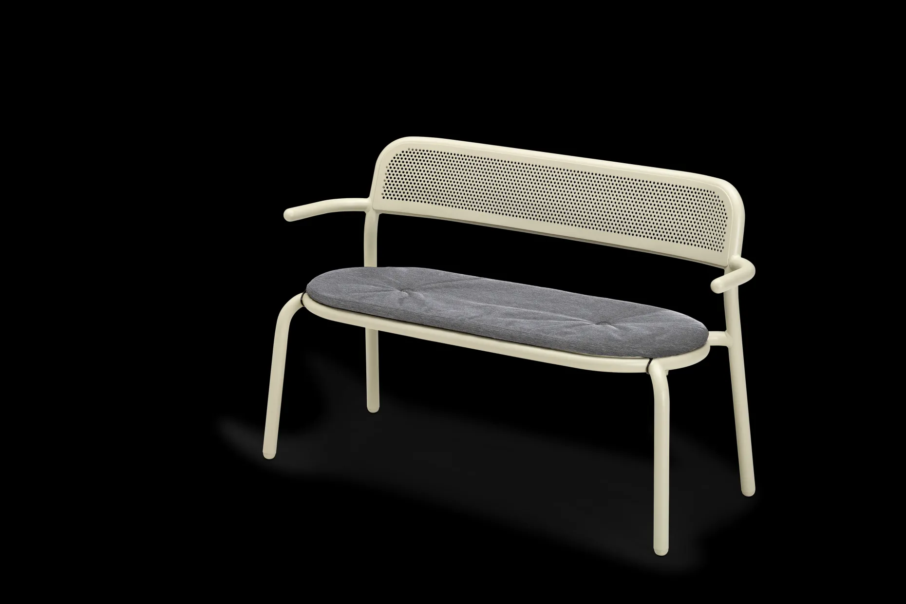 Toní Bankski Pillow Coussin de jardin, beige, 109x42x2 cm