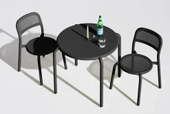 Toní Bistreau Petite table de jardin, black, 80x80x76 cm
