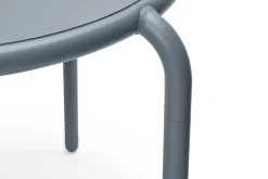 Toní Bistreau Petite table de jardin, gris, 80x80x76 cm