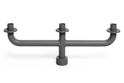 toní Candle Holder Chandelier / Bougier, vert, 46x5.5x16 cm