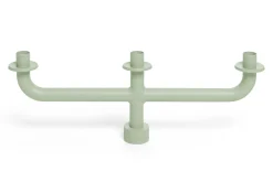 toní Candle Holder Chandelier / Bougier, vert, 46x5.5x16 cm
