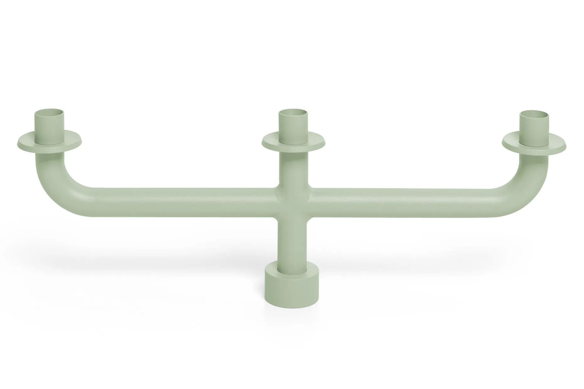 toní Candle Holder Chandelier / Bougier, vert, 46x5.5x16 cm