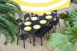 Toní Chair Chaise de jardin, black, 51.5x54.5x80.5 cm