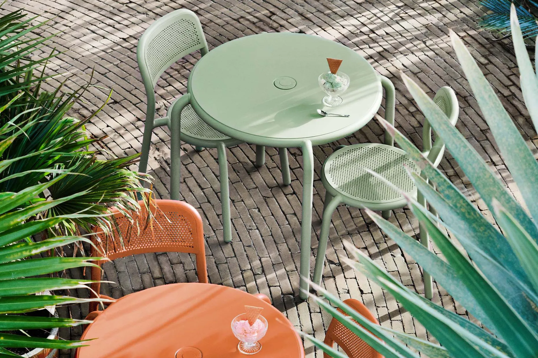 Toní Chair Chaise de jardin, vert, 51.5x54.5x80.5 cm