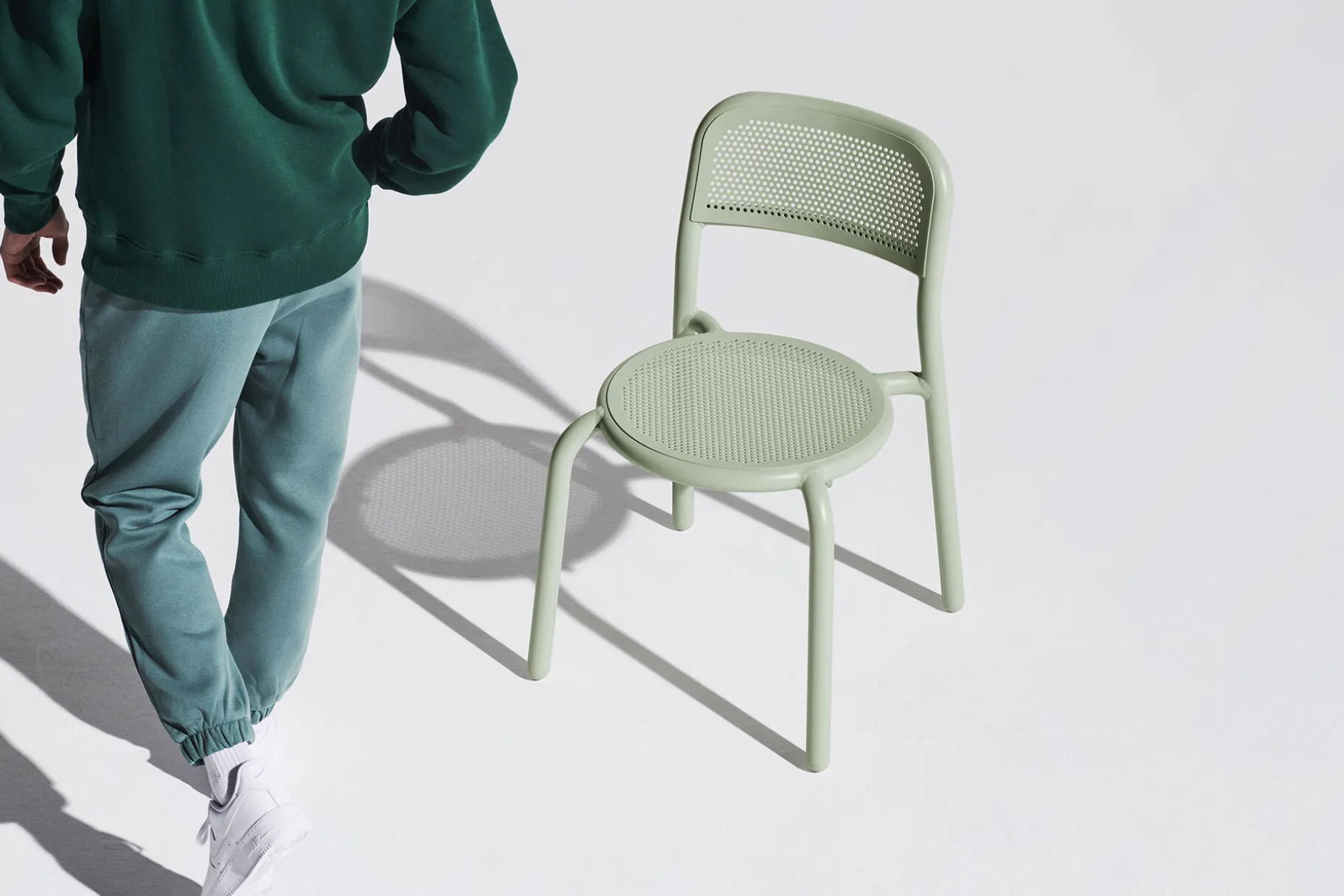 Toní Chair Chaise de jardin, vert, 51.5x54.5x80.5 cm