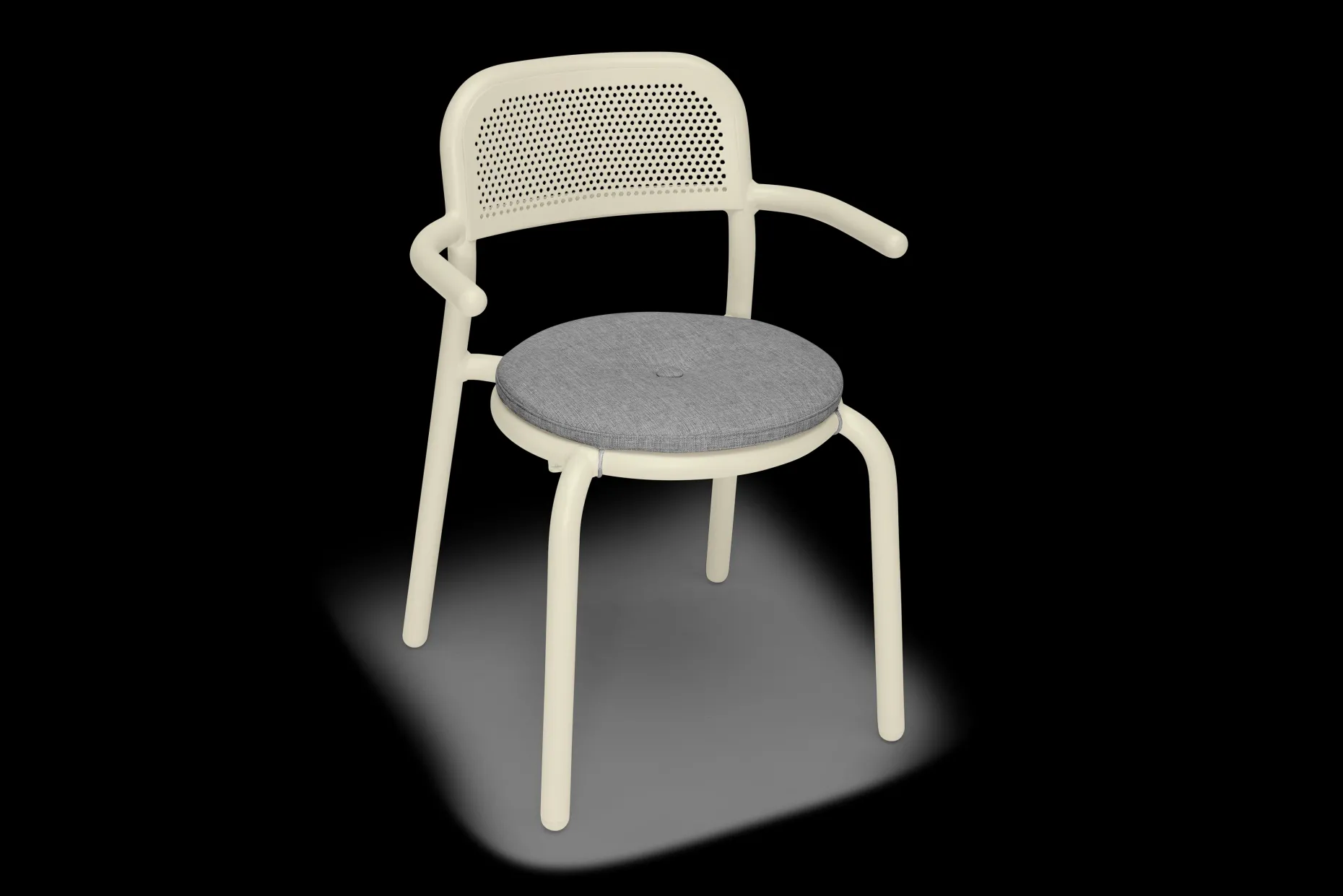 Toní Chair Pillow Coussin de jardin, beige, 42x42x2 cm
