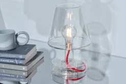 Transloetje Dimmable table lamp, transparent, 16x16x22.5 cm